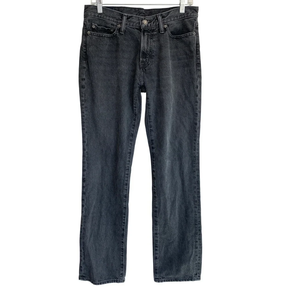 Abercrombie & Fitch Kennan‎ Straight Leg Jeans Mens 30x32 Faded Black 131D0084